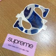 (デッドストック)SUPREME &STUSSY ステッカーセット