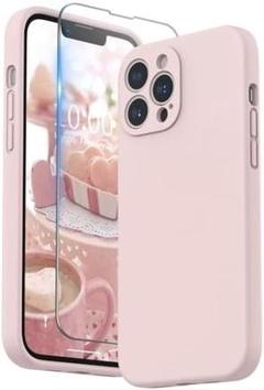 iPhone13ProMax ソフトカバー iPhoneケース ピンク シリコン