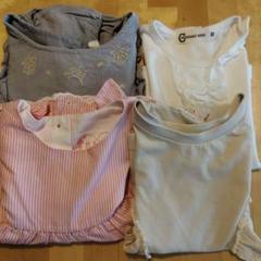 キッズ 半袖シャツとチュニック4枚セット 80cm