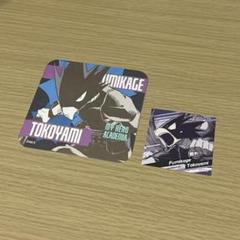 ヒロアカ 原画展 常闇踏陰 ステッカー コースター