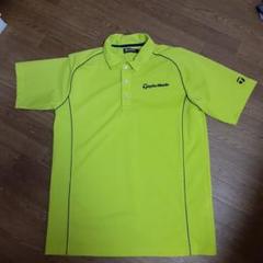 TaylorMade 蛍光イエロー ポロシャツ、美品