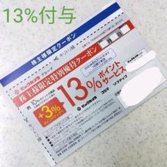《13%ポイントサービス》ビックカメラグループクーポン