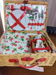 cath kidston キャスキッドソン ピクニックバスケット - メルカリ