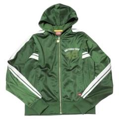 【極美品】オニツカタイガー　トラックジャケット グリーンM Onitsuka Tiger オニツカタイガー トラックジャケット ジャージ