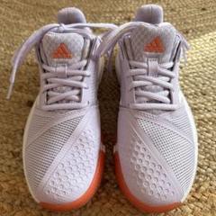 adidas COURT JAM テニスシューズ 薄紫