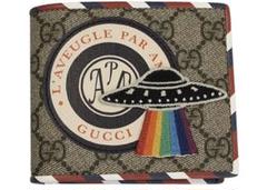 GUCCI 財布 UFO タイガー ggスプリーム 二つ折り財布