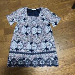 Mサイズ　チュニック　ペーズリー柄