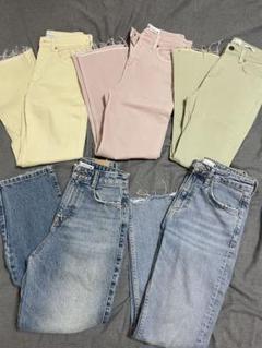 ZARA ベルシュカ　フレアデニム　32.34