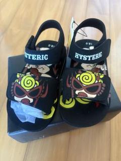 ヒステリックミニ／お洒落サンダル／19cm／レア HYSTERIC MINI - 未使用 ヒステリックミニ 19-20cm サンダルの