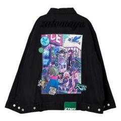 ずとまよ テクノプア ジャケット 美品 ずっと真夜中でいいのに。テクノプア バーシティジャケット XL