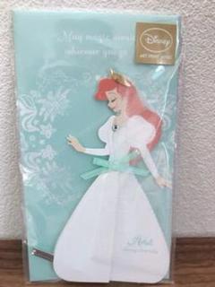 ディズニープリンセス ハニカム アリエル ミニメッセージカード 誕生日ミニカード
