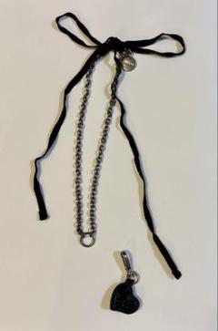 PRADA プラダ ブラック系 ロングネックレス【日本未発売・レア】 org.jpg
