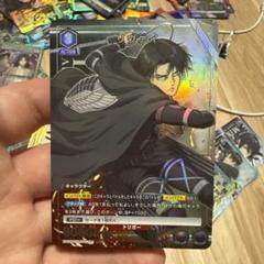 ユニオンアリーナ　リヴァイ　レア　パラレル　4枚セット パラレル】ユニオンアリーナ UA23BT/AOT-1-010 リヴァイ (SR