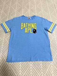 BAPE 水色 Tシャツ サイズ140 エイプ　ベイプスタ