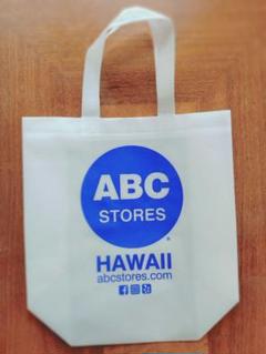 【新品未使用】ハワイ限定　ABC ストア エコバッグ 不織布　軽量