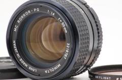 Minolta ミノルタ 50mm F1.4 MC Rokkor-PG 黄変有 - メルカリ