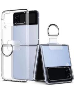SALE‼️Spigen Galaxy Z Flip4 ケース 透明 Dリング
