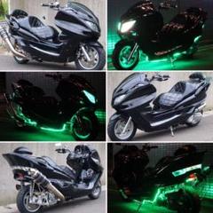【YAMAHA マジェスティ】オルブラのフルカス!!スピ4、カチ上げ、メッキ!!