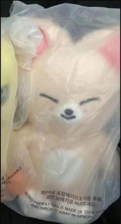 専用フォクシニー　テディベア　stray kids Stray Kids - 【新品未開封】skzoo ぬいぐるみ フォクシニーの