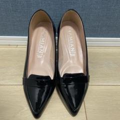 【美品】MAMIAN ポインテッドトゥ ローファー フラットシューズ