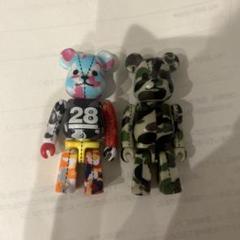 bapeコラボ　ベアブリック 28 迷彩　シークレットのサムネイル