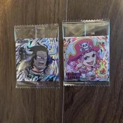 ONE PIECE 大海賊シールウエハース カイドウ、シャーロット・リンリン