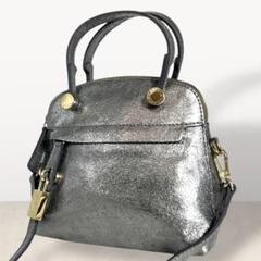 【美品】⭐︎FURLA⭐︎2wayバッグ/シルバー/ショルダー/ハンドバッグ Amazon | [フルラ] バッグ レディース ハンドバッグ ショルダー