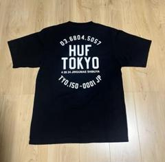 HUF TOKYO バックプリント Tシャツ ブラック