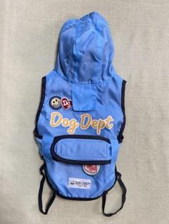 ドッグデプト　フード取り外し付きレインコートリバーシブル ドッグデプト ＜DOG DEPT＞ レインアイテム特集