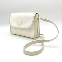 希少【GUCCI】ショルダーバッグ　マイクロGG ゴールド金具　ホワイトのサムネイル
