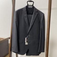 ストライプジャケット ダークグレー タグ付き