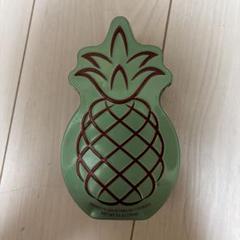 お菓子ケース パイナップル型金属缶 61.0 OZ