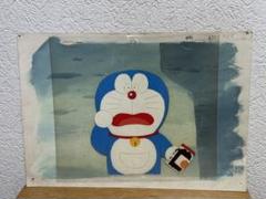 【ヴィンテージ】　ドラえもん　セル画　背景画付き Yahoo!オークション - ドラえもん セル画 背景付き 2