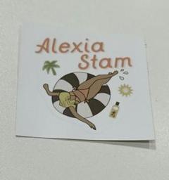 専用 Tシャツ込 Alexia Stam ココナッツ型ステッカー ノベルティ ALEXIA STAM tシャツ Embroidery Logo Tee / ロゴ刺繍Tee