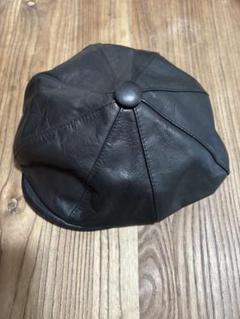 CA4LA フェイクレザーキャスケット WASHABLE GAJI10(ONESIZE BLACK): キャスケット｜帽子通販