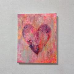 ハートの絵、絵画、原画、インテリア、現代アート、LOVE、幸せを呼ぶアート m37576420009_1.jpg?1749391247