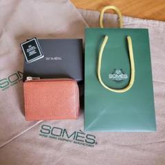SOMÈS SADDLE ソメスサドル　ブラウンレザー 二つ折り財布