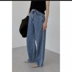 Na.e ナエ Wide Loose Jeans デニム　新品未使用タグ付き na.e Wide Loose Jeans - メルカリ