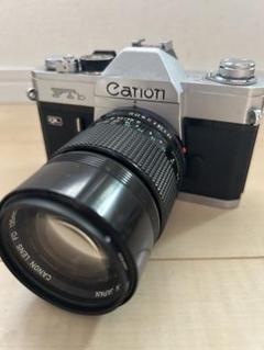 キャノン CANON FTbフィルムカメラ　レンズ付きセット キャノンフィルムカメラFTb レンズセット付属品色々Ω
