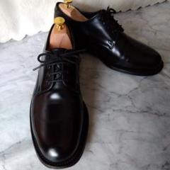 GRENSON グレンソン プレーントゥ ダービーシューズ 黒 サイズ8G