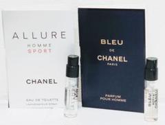 新品 ブルードゥシャネル+アリュール オムスポーツ CHANEL サンプル