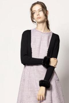 美品　TOCCA 　トッカ　BOOM KNIT 　2023　ボレロ　ブラック