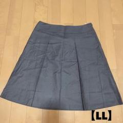 【新品・未使用】KEITH スカートベルト付　タグ付 サイズL(40) Lace Ladies スカート レザー調 ベルト付き ボックス プリーツ