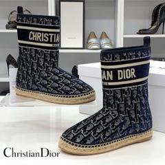 未使用品 Christian Dior ディオール ブーツ ツイード ボア 2025年最新】Christian Dior ブーツの人気アイテム - メルカリ