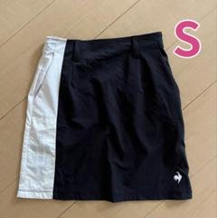 LECOQ GOLF ルコックゴルフ スカート 黒 7 レディース S