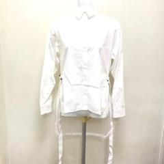 ヌメロヴェントゥーノ N°21 23SS シルク混ボウタイブラウス シャツ 長袖 前開 38 黒 /NR ■OS レディース ヌメロヴェントゥーノ N°21 23SS シルク混ボウタイブラウス