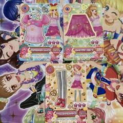 アイカツ　パステルピンクハートトップス　ピンクフラワースカート