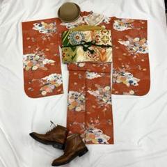 410aj89■十三参り 卒業式 初釜 女児 着物&六通袋帯 菊 梅■美品 507aju55□卒業式 十三参り 女児 着物のみ 菊 笠松□美品 - メルカリ