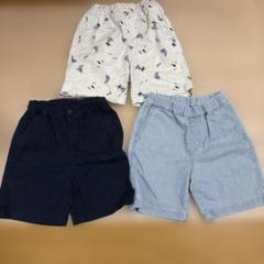【まとめ売り】ユニクロ UNIQLOショートパンツ110cm 3点セット