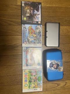 ニンテンドー3DS LL シルバー ゲームソフト付き